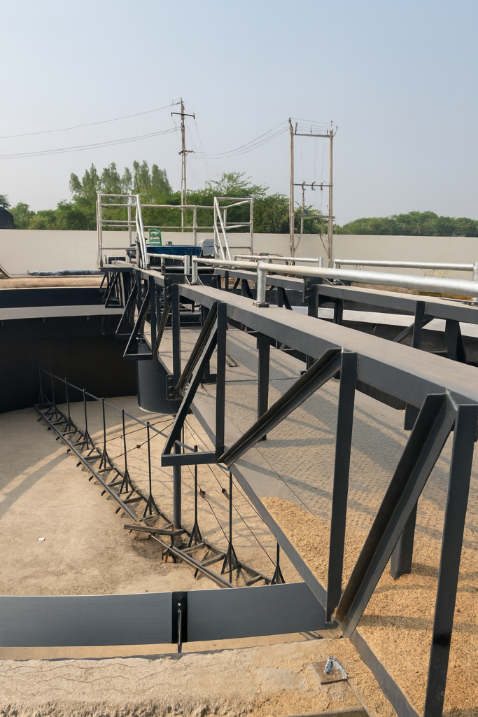 WTP & STP Plant Erection Work Gallery