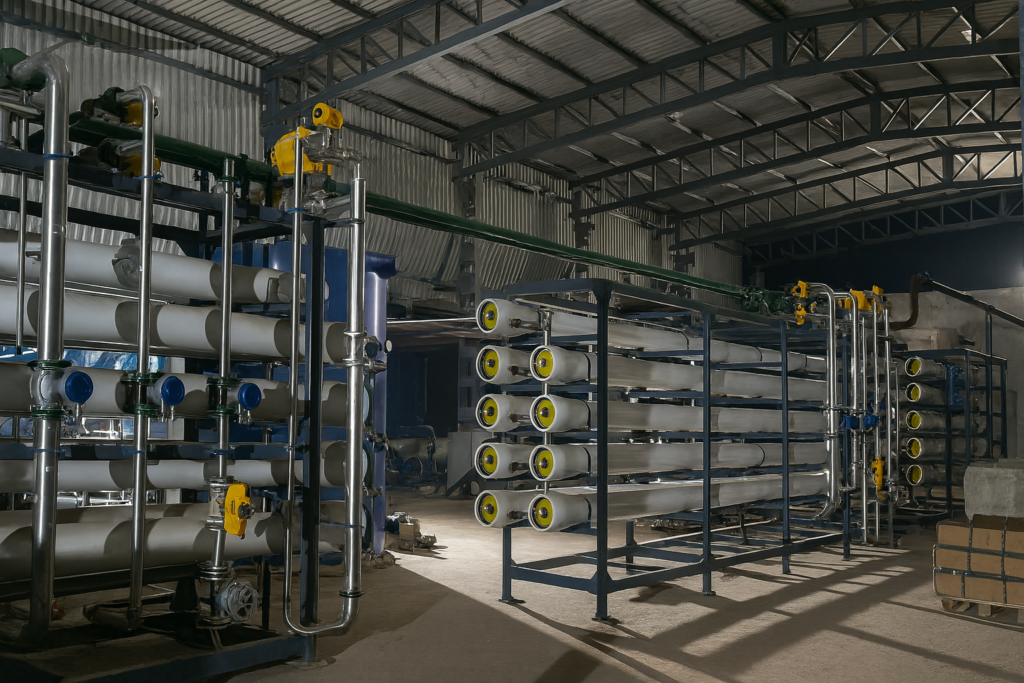 RO Plant Erection Work Gallery