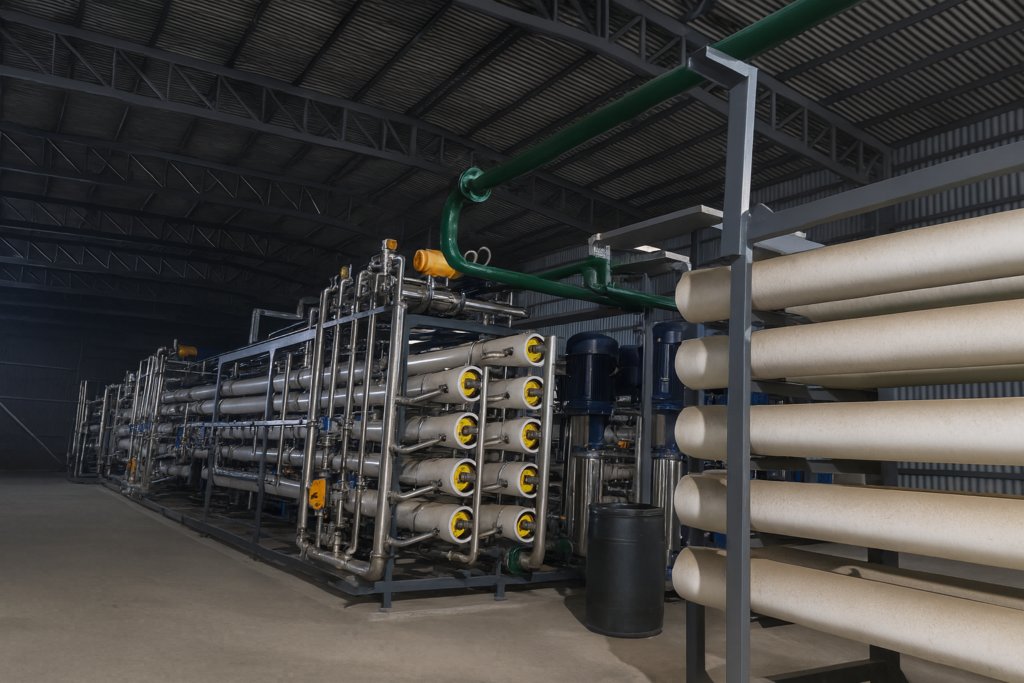 RO Plant Erection Work Gallery