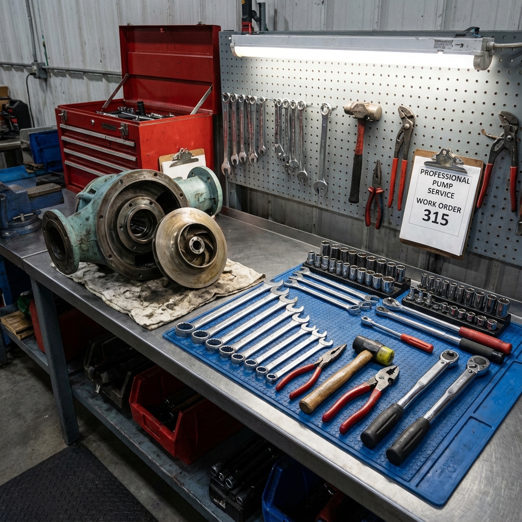 Pump Repairing Gallery